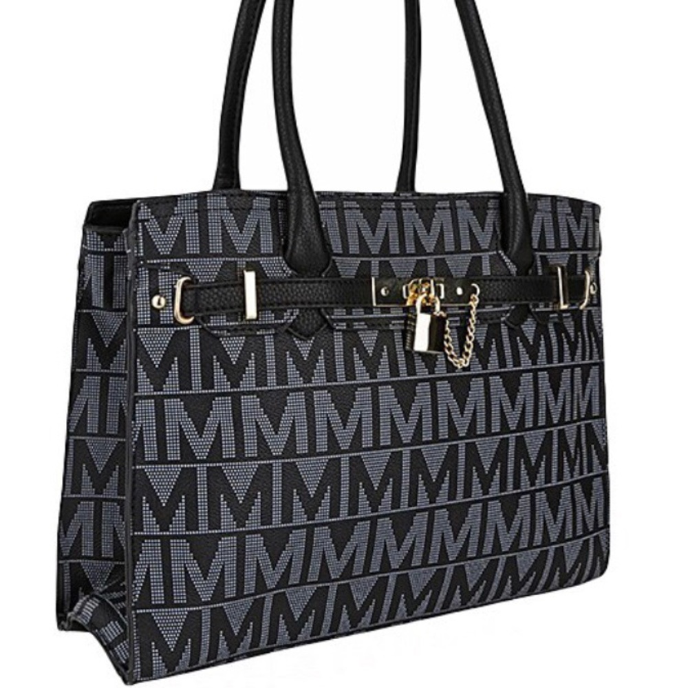 MKF Collection Black Logo Tote